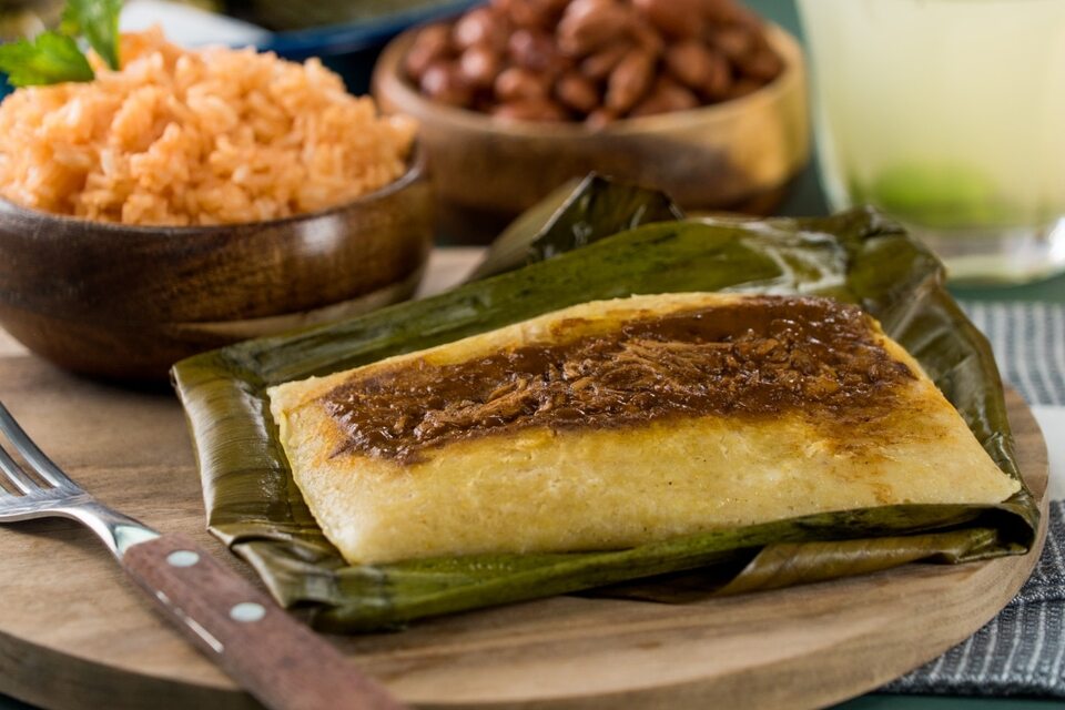 Tamales Oaxaqueños de Mole