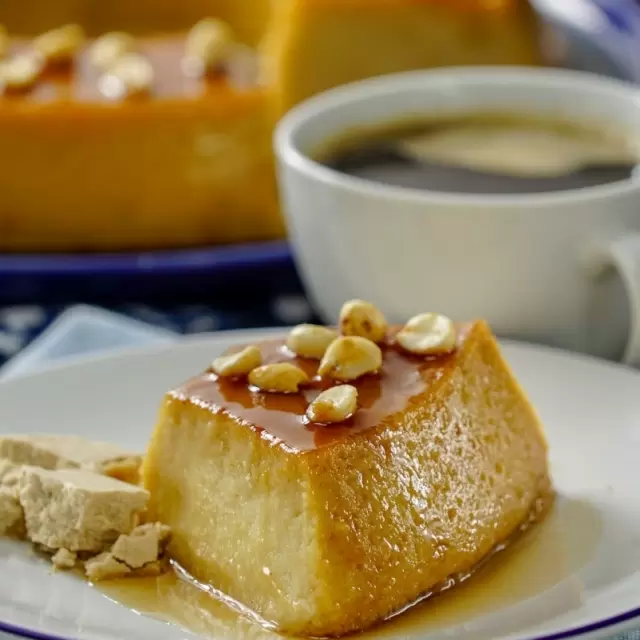 Flan de Mazapán