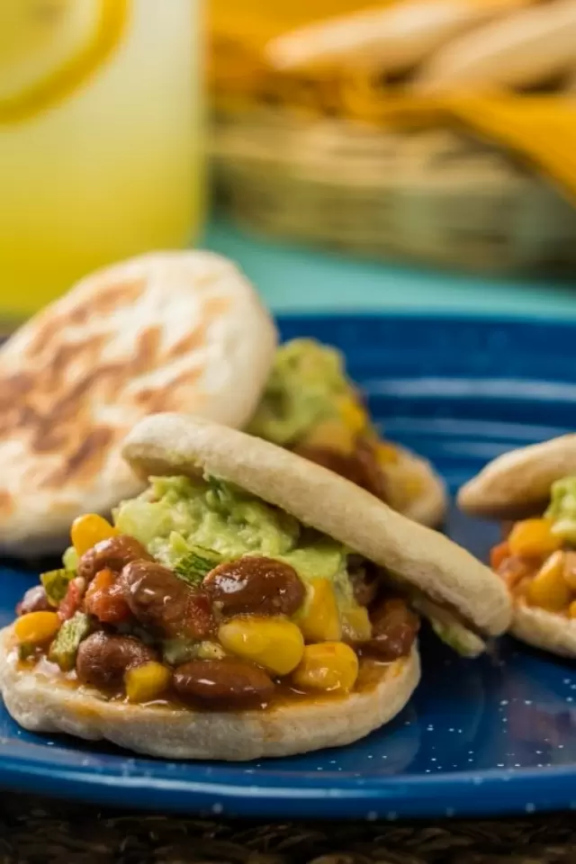 Gorditas Vegetarianas de Frijol