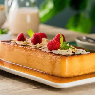 Lactose-Free Rice Pudding Flan