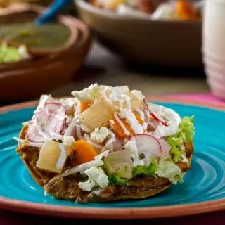 Deliciosas Tostadas de Pata