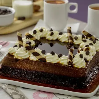 Desserts with coffee