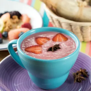 Delicious Strawberry Atole
