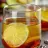 White Wine Cocktail with Lemon and Pomegranate