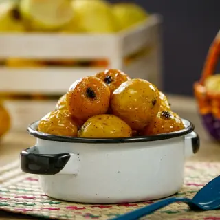 Delicious Tejocotes in Syrup