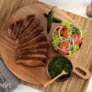 How to make Arrachera with chimichurri