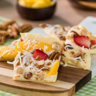 Frozen Yoghurt Bars with Fruit