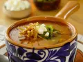 Sopa de Rajas com Milho