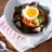 Tortilla Cups with Poached Egg