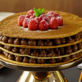 Puff Pastry Chocolate Cake