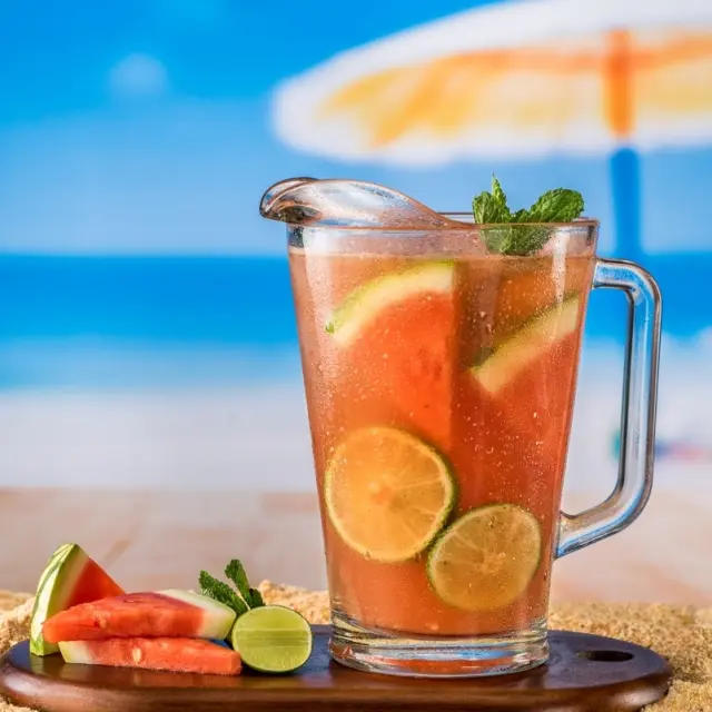 Watermelon and Mint Lemonade