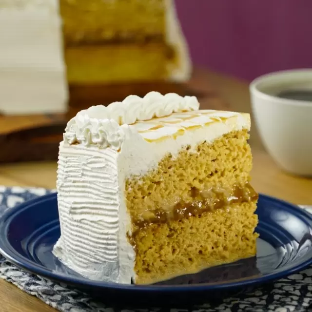 Delicioso Pastel de Tres Leches con Cajeta