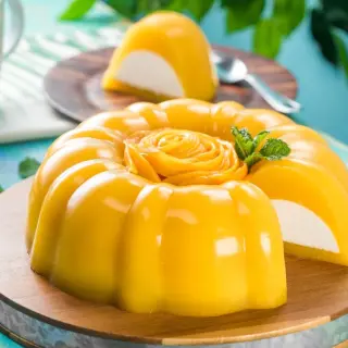 Gelatinas com Frutas