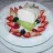 Yogurt Mousse with Cheese and Red Fruits