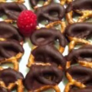 Pretzels com Chocolate