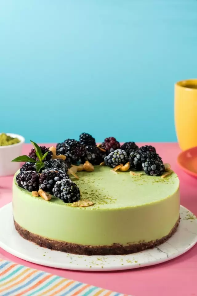 Pastel Frío de Matcha