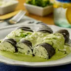 Enchiladas de Ricota com Pimenta Poblano