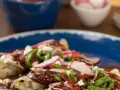 Vegetarian Enchiladas with Spicy Sauce