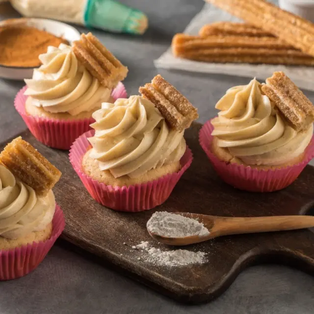 Cupcakes de Churro