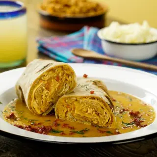Burrito de Chilaquiles