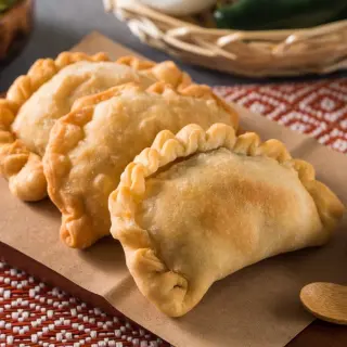 Rajas and Cheese Empanadas