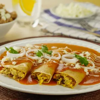 Homemade Enchiladas