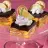 Cubos de Flan com Biscoito