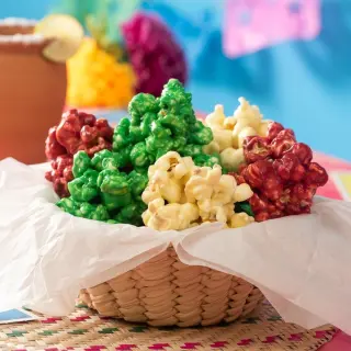 Tricolor Popcorn Clusters