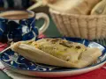 Tamales de Requesón y Rajas