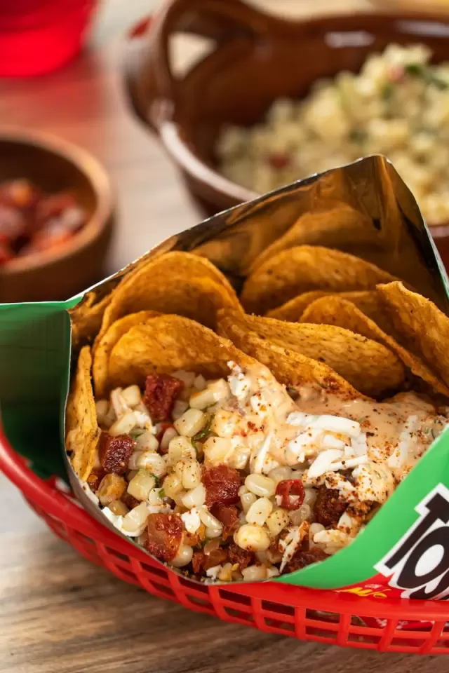 Tostitos con Esquites