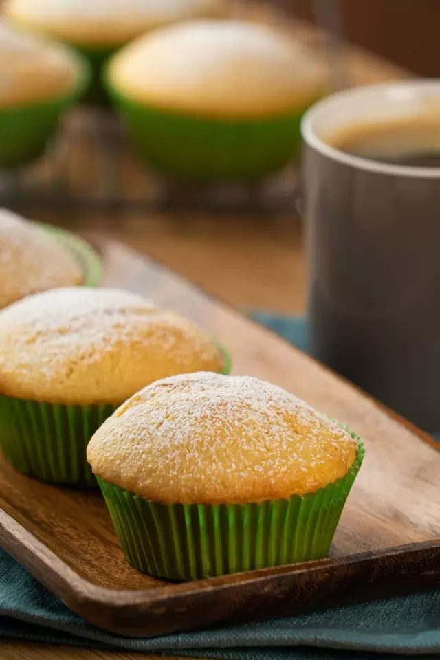 Cupcakes de Elote Esponjositos