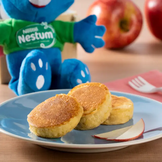 Apple Oat Pancakes