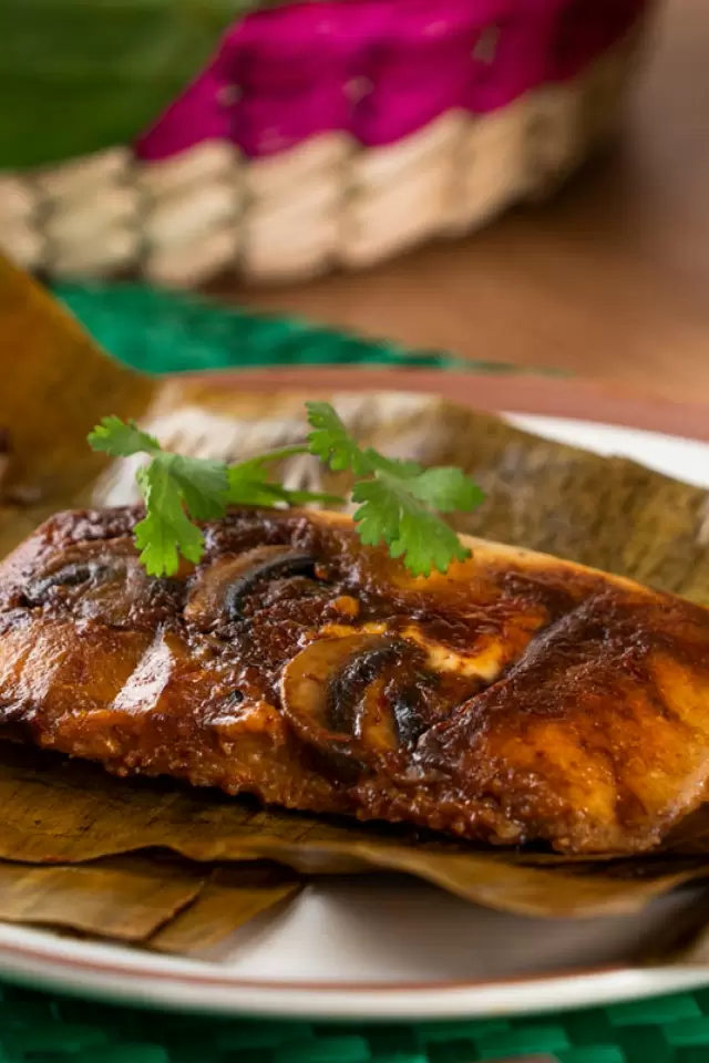 Tamales de Champiñones