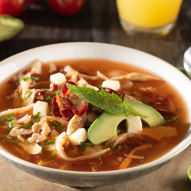 Guajillo Mushroom Broth