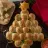Árvore Assada de Queijo Mozzarella