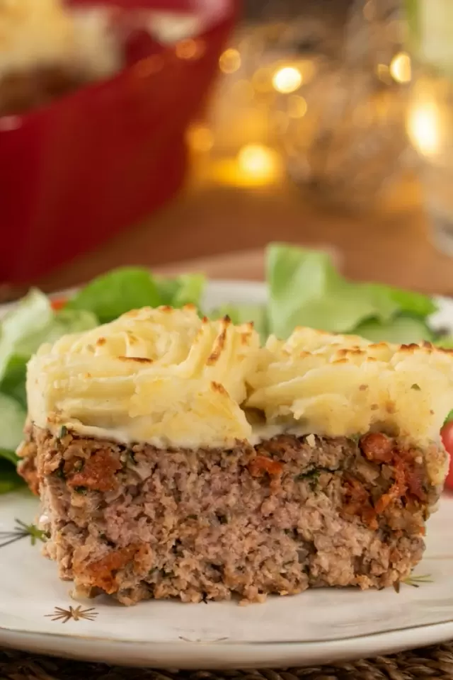 Pastel de Carne con Chorizo y Papa