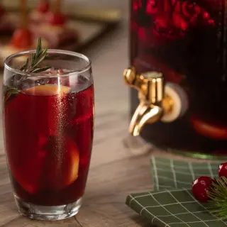 Christmas Punch with Wine