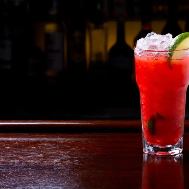 Strawberry and Ginger Caipiroska