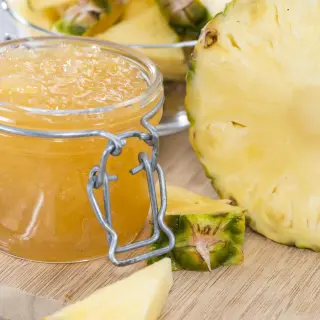 Geléia de Abacaxi ou Ananás