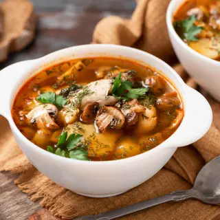 Traditional Mushroom Soup