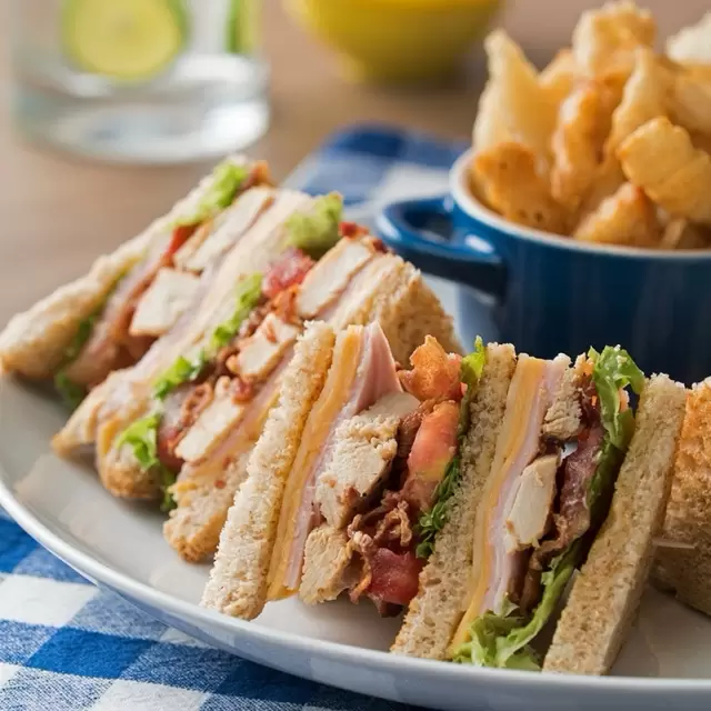 Grilled Club Sandwich