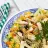 Salada de Frango com Massa e Mirtilos
