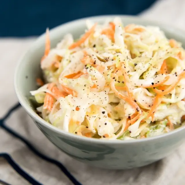 Cabbage and Carrot Salad Side Dish