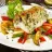Peixe em Persillade de Pinhões e Queijo Parmesão