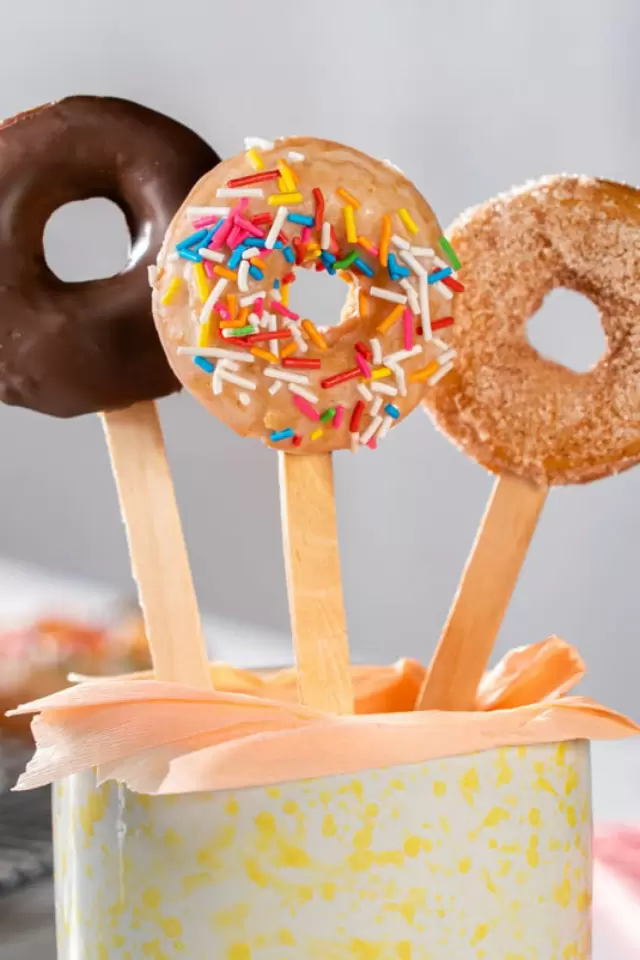 Mini DONas en máquina receta fácil y rápido 🍩🍩 