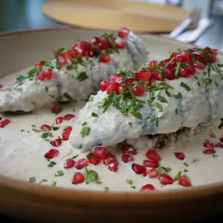 Traditional Chiles in Nogada