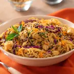 Salada de Macarrão Estilo Oriental