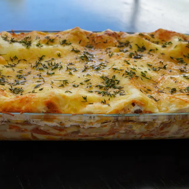 Easy Meat Lasagna