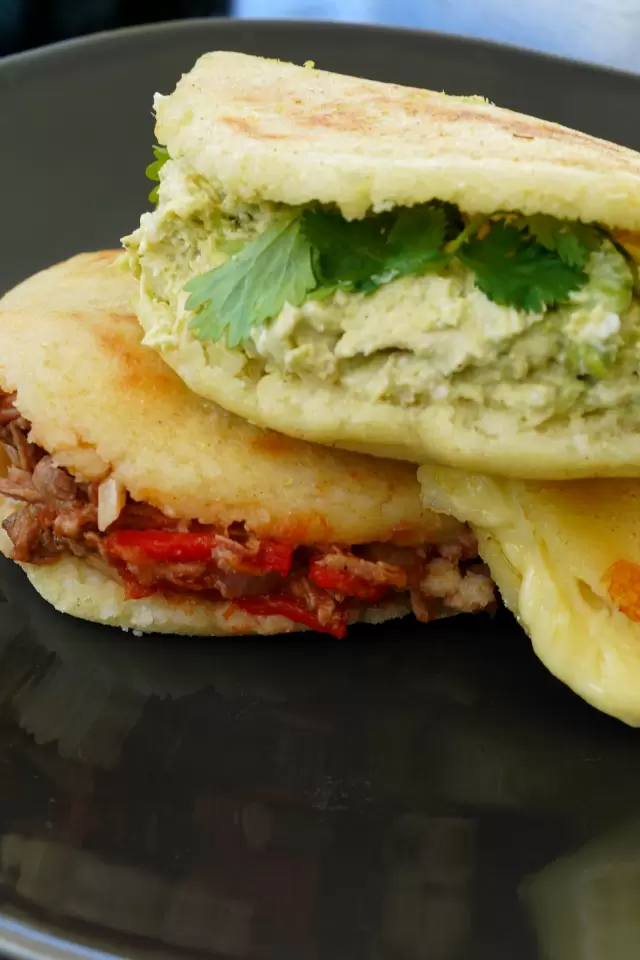 Venezuelan Arepas Reina Pepiada