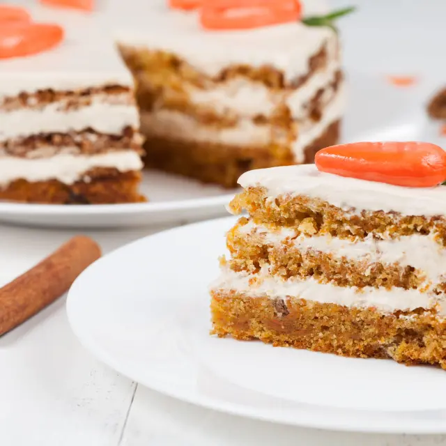 Bolo de Cenoura e Nozes